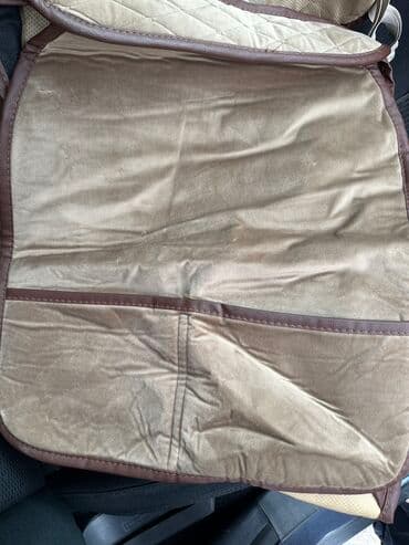 очень нужны: Чехлы Велюровые, цвет - Бежевый, Subaru, Б/у, Самовывоз — 4