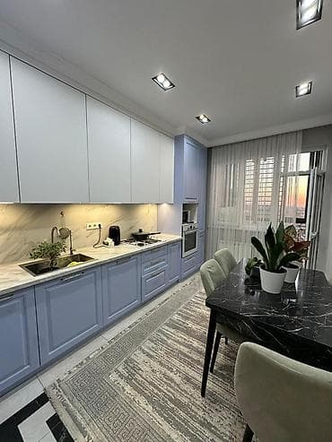 flat osh: 1 комната, 44 м², Элитка, 9 этаж, Дизайнерский ремонт — 1