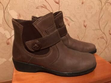 фирменная обувь из италии: Ботинки из натуральной кожи,произведено в Португалии,бренд — 2