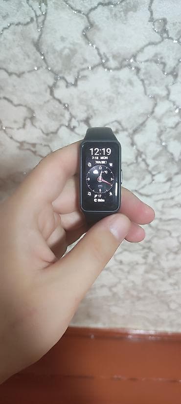 Другие смарт-часы: Смарт-часы Huawei band 6 фитнес-браслет с прямоугольным цветным — 3