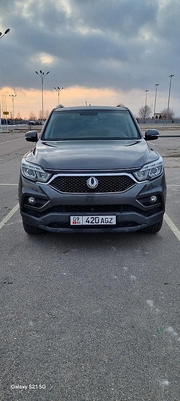 sprinter 4 4: Ssangyong Rexton Sports: 2018 г., 2.2 л, Автомат, Дизель, Пикап — 1