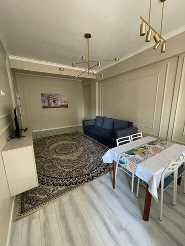 сдаётся квартира в районе пишпек: 1 комната, 45 м², Индивидуалка, 9 этаж — 4