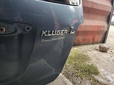 kluger: Крышка багажника на Тойоту Хайлендер (Toyota Highlander (Kluger) 2004 — 2