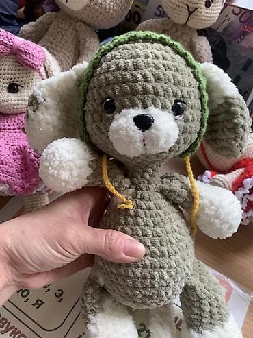 my home: Мягкие вязаные игрушки ручной работы, выполненные крючком. В — 1