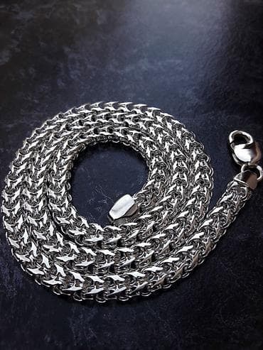 Серебряная цепь "Рамзес" 140 грамм Делаю на Заказ серебряные at lalafo.kg Серебряная цепь "Рамзес" 140 грамм Делаю на Заказ серебряные