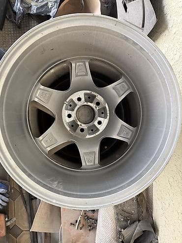 volk rays: Литые Диски R 17 Mercedes-Benz, Комплект, отверстий - 5, Б/у — 3