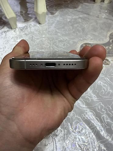 aiphone x: IPhone 15 Pro, 128 ГБ, Natural Titanium, 80 % — 5