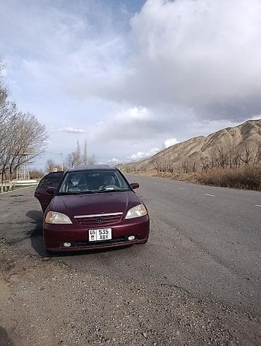 нонда: Honda Civic: 2002 г., 1.7 л, Автомат, Бензин, Седан — 1
