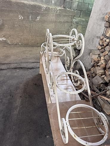 gorka mebel: Полка, этажерка для цветов, Железо — 2