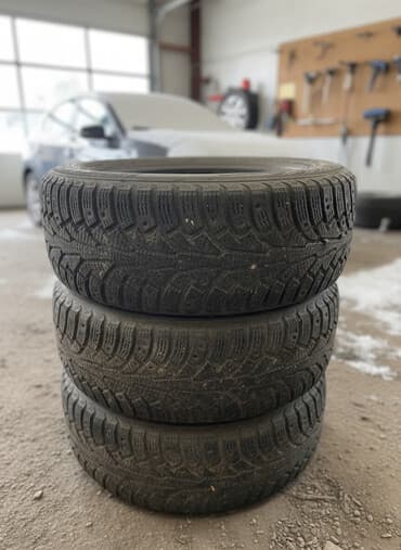 шины бишкек бу: Шины 205 / 55 / R 16, Зима, Б/у, Комплект, Nokian — 1