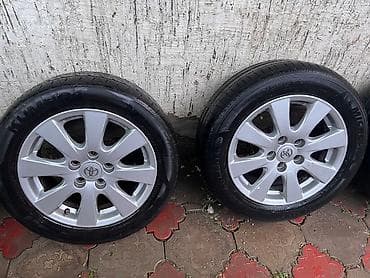 16 lt: Железные Диски R 16 Toyota, Комплект, отверстий - 8, Б/у — 2