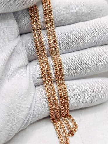 продаю золотую цепочку: Плетение "Шопард" Золото 585 проба Ручная работа Вес цепи 32 гр — 18