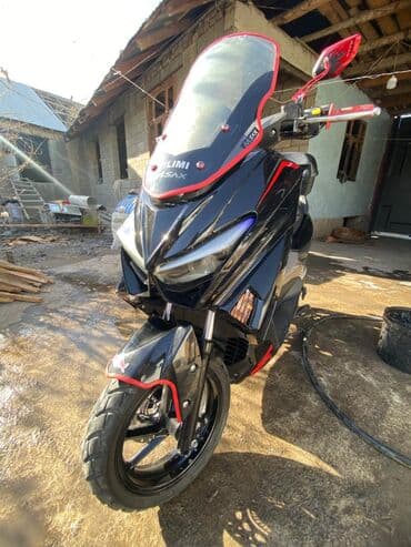 купить электромопед в бишкеке: 180 куб. см, Бензин, Новый — 13