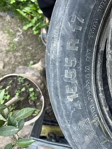 Шиналар жана дисктер: Шиналар 215 / 55 / R 17, Жай, Комплект, Continental — 2