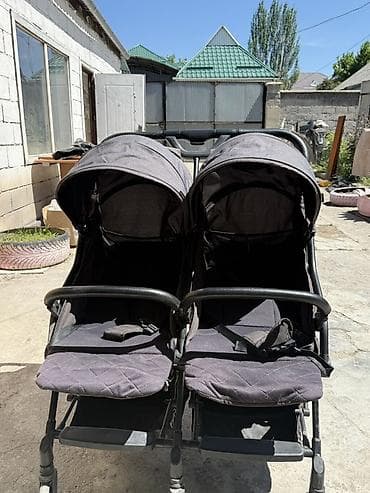 Коляска, Другой бренд, цвет - Черный, Б/у, Самовывоз