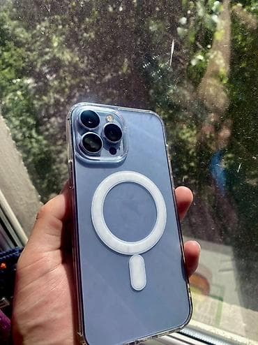 iphone 11 76: IPhone 13 Pro Max, Б/у, 1 ТБ, Sierra Blue, Чехол, 98 % — 1