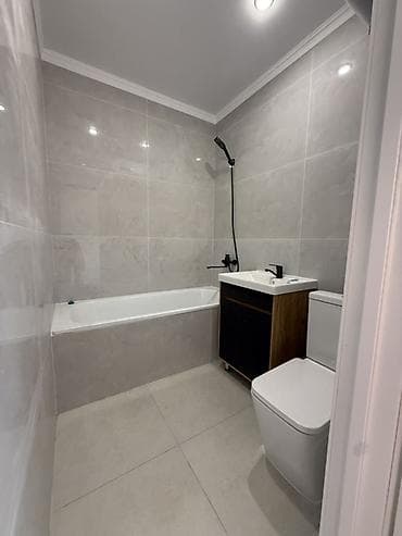 Недвижимость: 1 комната, 45 м², Киргизия 1 105 серия, 6 этаж, Дизайнерский ремонт — 5