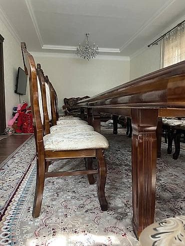 foldable table: Стол трансформер Раскладной стол, цвет - Коричневый — 3