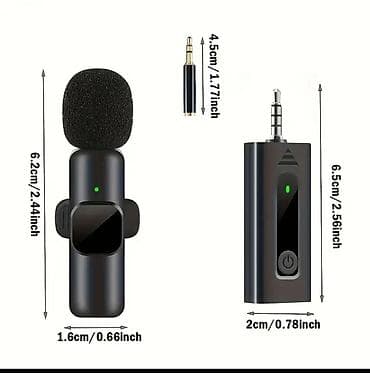 Петличные микрофоны: Беспроводной петличный микрофон для смартфонов, камер и ПК Комплект — 4
