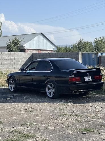 цены на машины в кыргызстане: BMW 5 series: 1994 г., 2 л, Механика, Бензин, Седан — 5