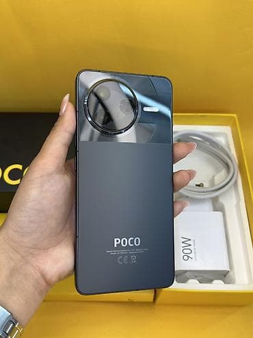 пл: Poco F7 Pro, Б/у, 512 ГБ, цвет - Серый, В рассрочку, 2 SIM — 2