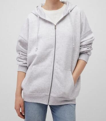 брендовые кошельки: Худи на молнии Mavi, серое. Турция.Новый. Размер М/L подойдёт. - — 2