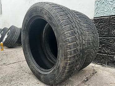 диски 215 55 17: Шины 255 / 55 / R 18, Зимняя шипованная, Б/у, Пара, Внедорожные (АТ/МТ), Maxxis — 2