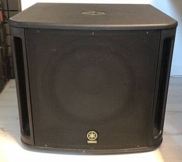 акустические системы dsp с сабвуфером: Yamaha msr800w . Цена за 1 шт. Активный сабвуфер msr800w – — 1