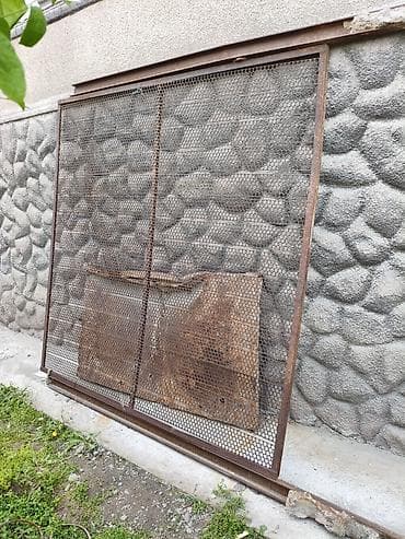 Откатные ворота: Раздвижные металлические ворота/секции с направляющей - Конструкция — 1