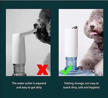 side by side: Кулер для воды, Новый Компактный автоматический насос-дозатор для — 3