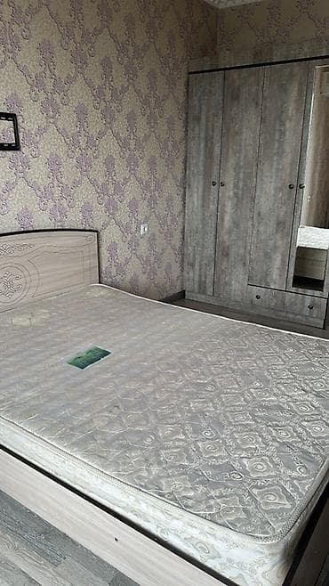 сдаю фас фут: Уютная полностью меблированная спальня/комната. - Кровать двуспальная — 2