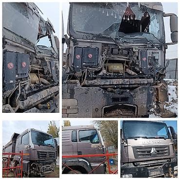 Самосвал HOWO (CNHTC) ремонт покраска кузова любой сложности