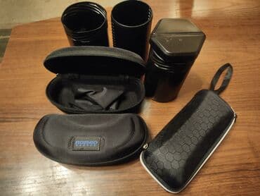 барсетка оригинал: Футляр для очков, Унисекс, цвет - Черный, Новый — 7