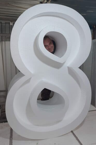 Размещение рекламы: Фигурная резка пенопласта любого размера и сложности . Обемные — 8