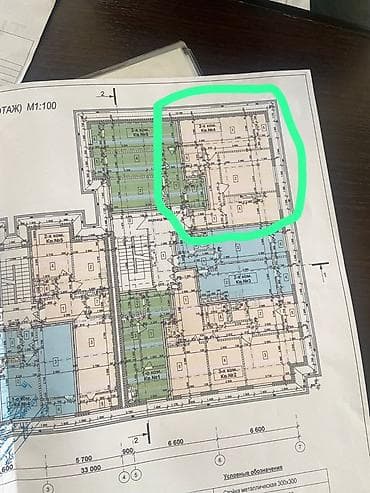 gala group: 2 комнаты, 68 м², Элитка, 6 этаж, Готовая ПСО (под самоотделку) — 6