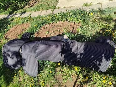 чехол на авто универсал: Плоские Ворсовые Полики Для салона Kia, цвет - Серый, Б/у, Самовывоз — 3