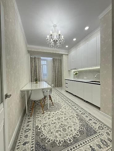 сдаю квартиры аламидин 1: 1 комната, 43 м², Элитка, 13 этаж, Евроремонт — 3