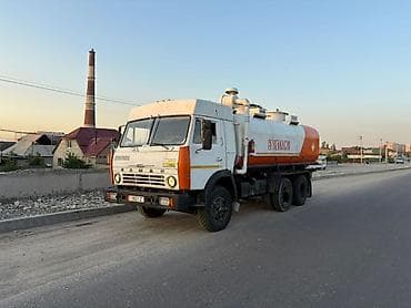 гсм: КамАЗ бензовоз. - Топливная автоцистерна на шасси КамАЗ (6×4). - — 2