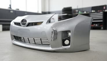 широкий бампер гольф 2: Бампер Передний Toyota, Б/у, Оригинал — 3