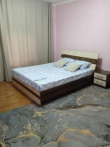 цены на однокомнатные квартиры в бишкеке: 1 комната, Душевая кабина, Постельное белье, Кондиционер — 4