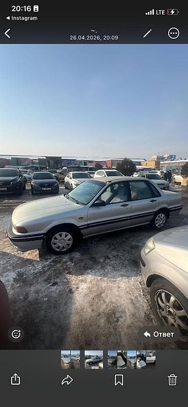 Mitsubishi Galant: 1989 г., 1.8 л, Механика, Бензин, Седан