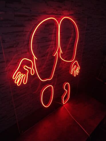 изготовление рекламных вывесок: | Неоновые вывески, | Снятие размеров, Разработка дизайна — 2