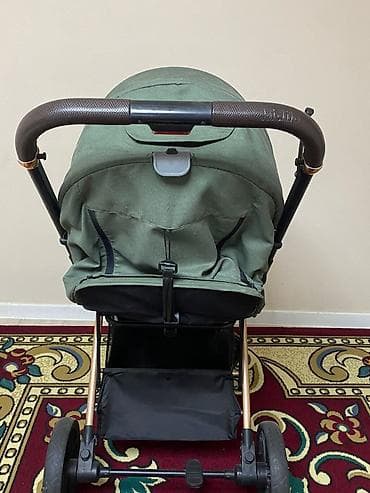 easy walker: Прогулочная коляска Kidilo (зеленая) - Легкая городская коляска с — 4