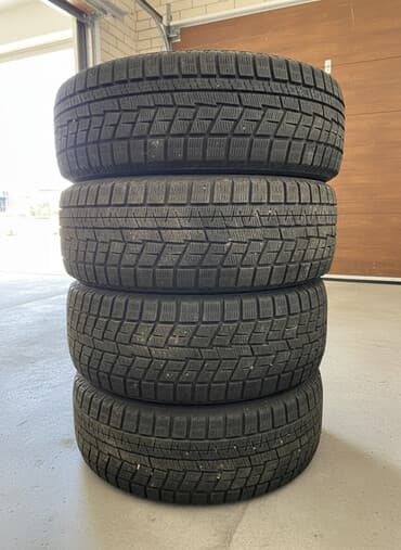 купить диски на авто бишкек: Шины 215 / 55 / R 17, Зима, Б/у, Комплект, Легковые, Япония, Yokohama — 1