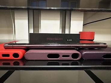 redmo note 7: Samsung Galaxy S22 Ultra, Б/у, 128 ГБ, цвет - Фиолетовый, 2 SIM, eSIM — 4