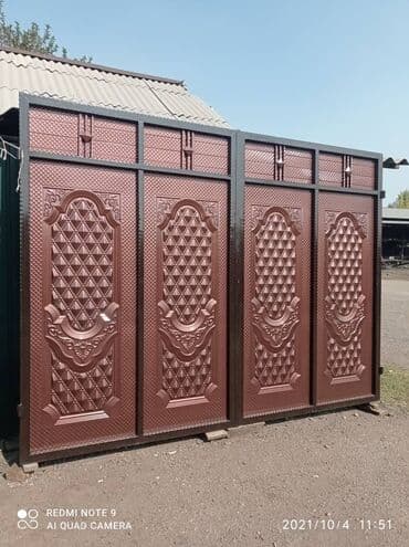 откатные ворота б у: Откатные ворота Металлические, Новый — 1