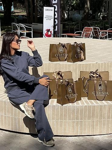 Женские свободные домашние/повседневные брюки - Фасон: прямые