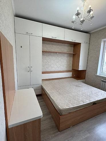 flat osh: 3 комнаты, 70 м², 106 серия, 8 этаж, Евроремонт — 4