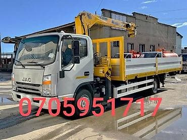 самосвал манипулятор: Автомобиль JAC с краном-манипулятором Horyong. Компактный грузовик с — 1