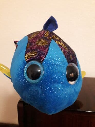 Мягкая игрушка,,Рыба" новая длина 50 см, высота 30. объёмная